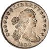 1800 Bust $1 ANACS Dtls AU Net EF40 B5 Dmgd, Tld, Clnd