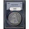 Image 3 : 1842 Liberty Seated $1 PCGS EF45