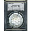 Image 3 : 1878 Morgan $1 7 tail feathers, rev of 1878 PCGS MS65