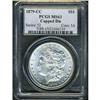 Image 3 : 1879-CC Morgan Dollar. Capped die PCGS MS63