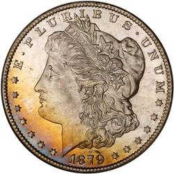 1879-S Morgan $1. Rev of 1879 NGC MS67 PL