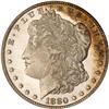Image 1 : 1880-CC Morgan Dollar 80 over 79. Rev of 1878 PCGS MS66