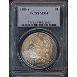 1880-S Morgan $1 PCGS MS64