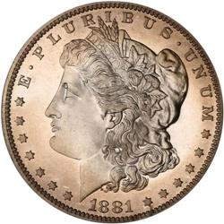1881 Morgan $1 NGC Proof 68