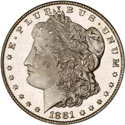 1881-CC Morgan Dollar PCGS MS66PL