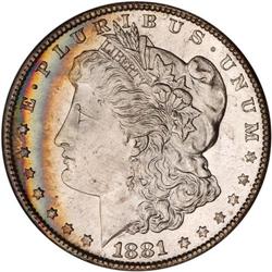 1881-S Morgan $1 NGC MS68*