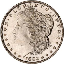 1882-O Morgan $1 PCGS MS66