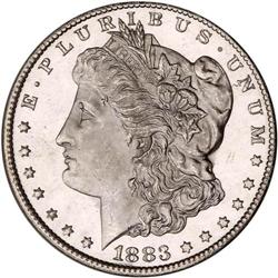 1883-CC Morgan $1 NGC MS67 DPL