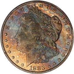 1883-CC Morgan $1 PCGS MS67