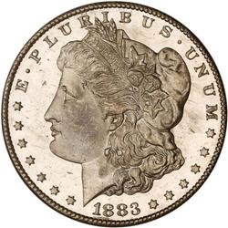 1883-CC Morgan Dollar PCGS MS65DMPL