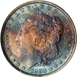 1883-O Morgan $1 NGC MS64