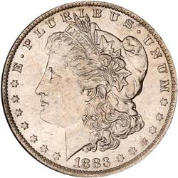 1883-O Morgan $1 NGC MS63