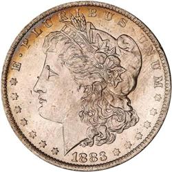 1883-O Morgan $1 NGC MS63