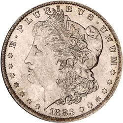1883-O Morgan $1 NGC MS62