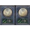 Image 2 : Lot of Two Toned Morgan Dollars PCGS MS64