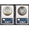 Image 2 : Lot of Two Toned Morgan Dollars NGC MS64*