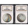 Image 3 : Lot of Two Toned Morgan Dollars NGC MS64*