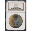 Image 3 : 1885 Toned Morgan $1 NGC MS64*
