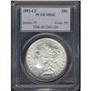 Image 3 : 1891-CC Morgan $1 PCGS MS65