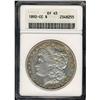 Image 3 : 1892-CC Morgan $1 ANACS EF45