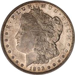 1893-S Morgan $1 PCGS AU50