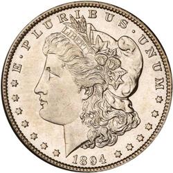 1894 Morgan Dollar NGC AU58