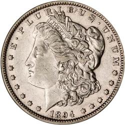 1894 Morgan $1 ANACS AU50