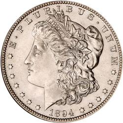 1894-S Morgan $1 NGC MS65