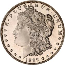 1897 Morgan $1 NGC PF68 CAM