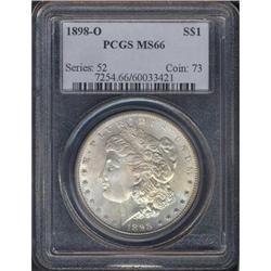 1898-O Morgan $1 PCGS MS66