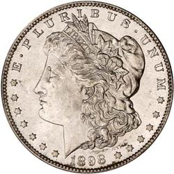 1898-S Morgan $1 PCGS MS65