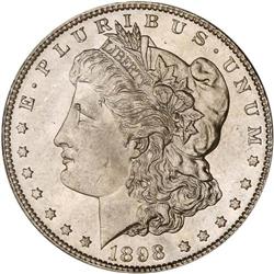 1898-S Morgan Dollar PCGS MS65