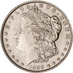 1899 Morgan $1 PCGS MS66