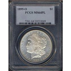 1899-O Morgan $1 PCGS MS64 PL