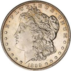 1899-S Morgan $1 ANACS MS65 VAM-7 DBL DT Top100