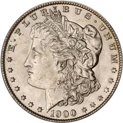 1900-O Morgan Dollar. O over CC PCGS MS64