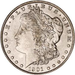 1901-O Morgan $1 PCGS MS66