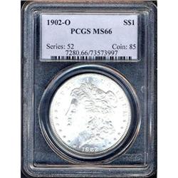 1902-O Morgan $1 PCGS MS66