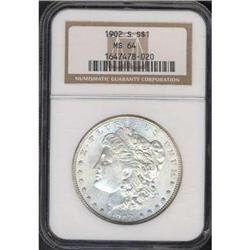 1902-S Morgan $1 NGC MS64