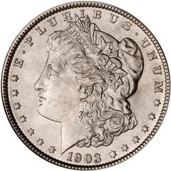 1903 Morgan $1 NGC MS67