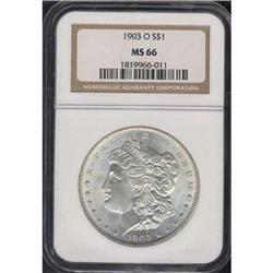 1903-O Morgan $1 NGC MS66