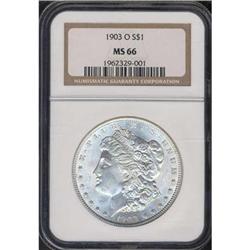 1903-O Morgan $1 NGC MS66