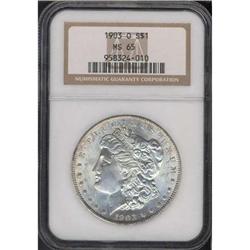 1903-O Morgan $1 NGC MS65