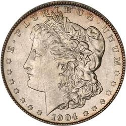 1904 Morgan Dollar PCGS MS65