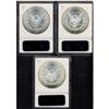Image 2 : Lot of Three Morgan Dollars
