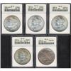 Image 3 : Lot of Five Morgan Dollars