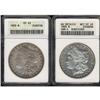 Image 1 : Lot of Two 1893 Morgan Dollars ANACS EF45