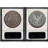 Image 2 : Lot of Two 1893 Morgan Dollars ANACS EF45