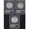Image 2 : Lot of Three 1901-O Morgan Dollars all ICG MS65