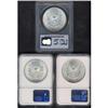 Image 2 : Lot of Three Morgan Dollars